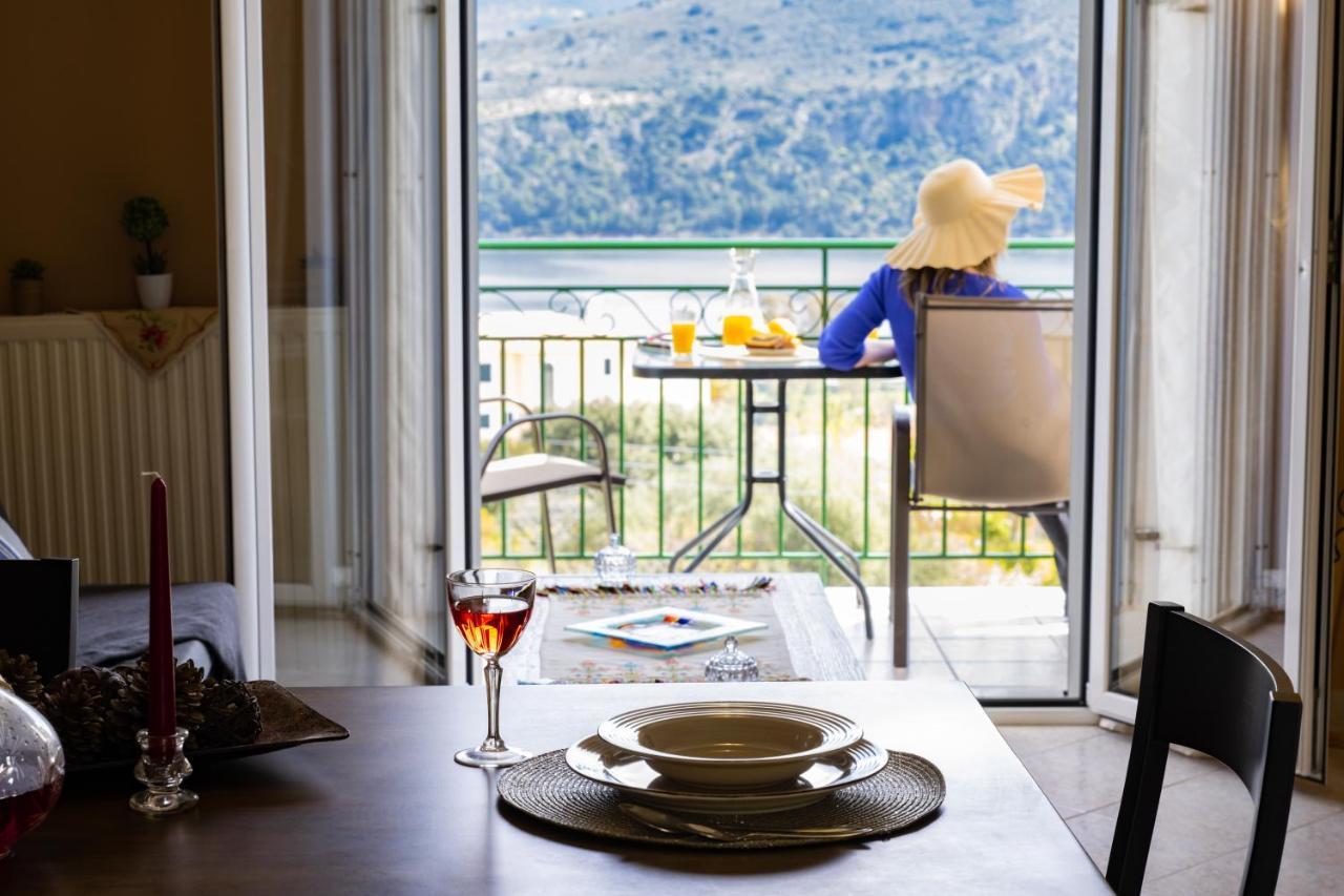 Apaggio di Argostoli Apartment!! private parking&sea view! Esterno foto