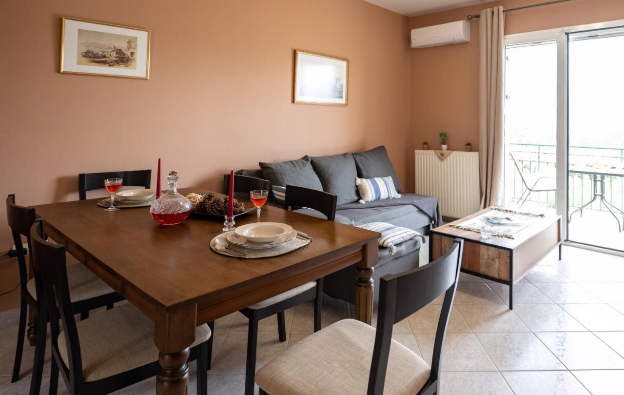 Apaggio di Argostoli Apartment!! private parking&sea view! Esterno foto