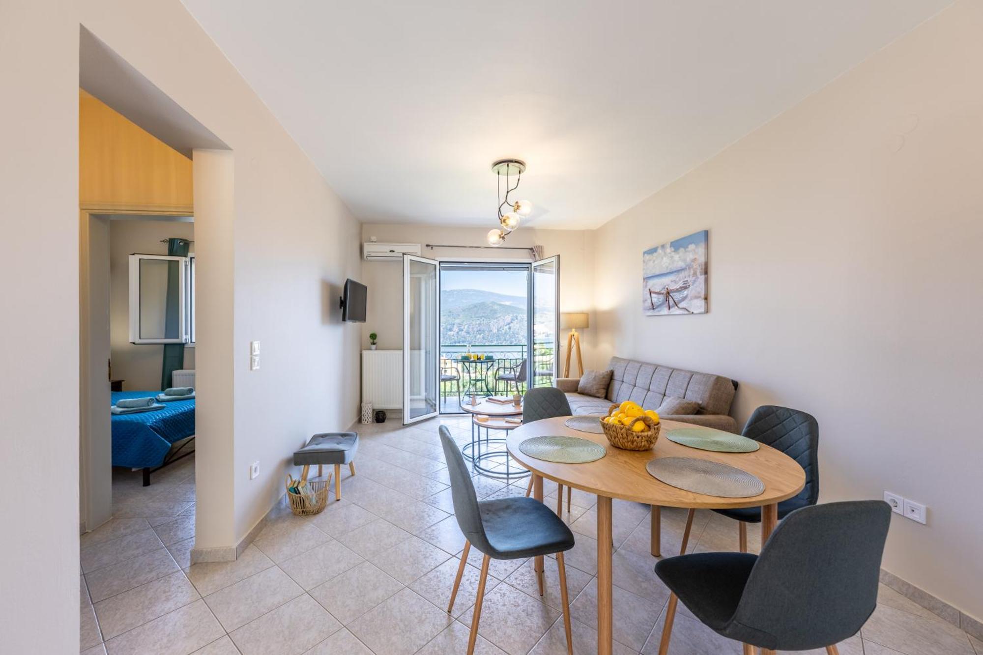 Apaggio di Argostoli Apartment!! private parking&sea view! Esterno foto
